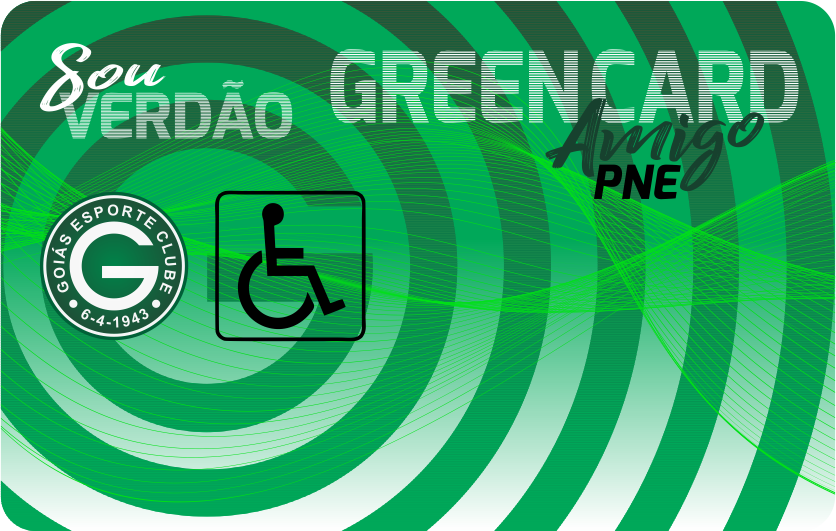 Green Card Amigo PNE - Para pessoas com deficiência